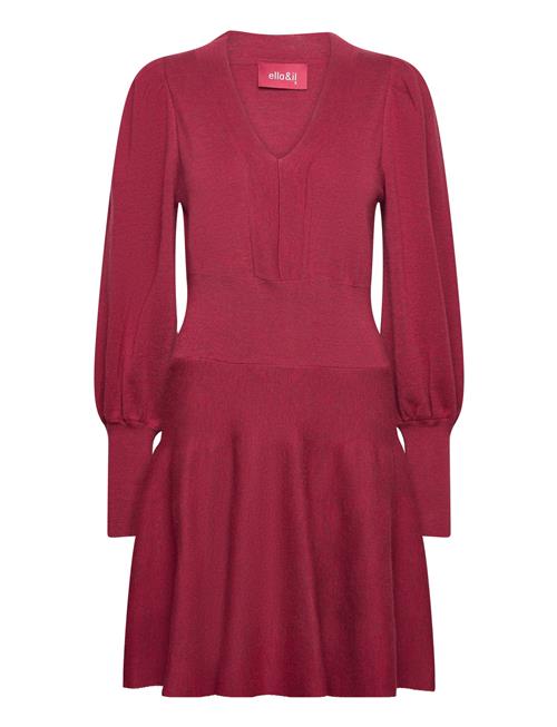 ella&il Jules Merino Dress Ella&il Burgundy