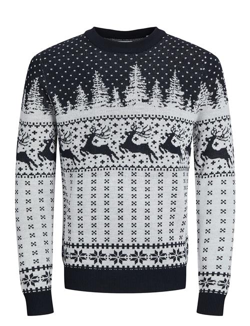 Jack & Jones Jjxmas Gabriel Knit Crew Neck Jack & J S Navy