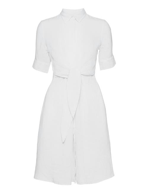 Lauren Ralph Lauren Classic Linen-Dress Lauren Ralph Lauren White