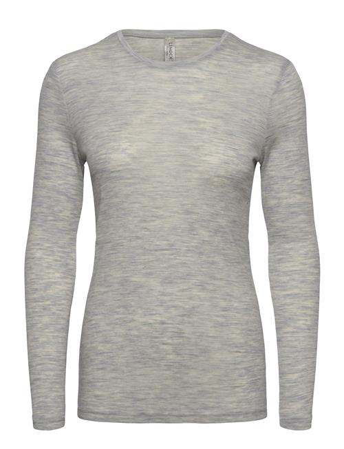 Lindex Top Merino Wool Ls Lindex Grey