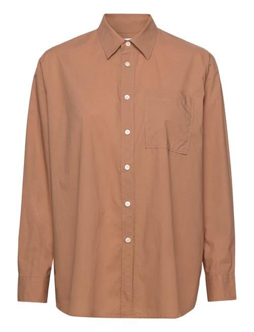 Hope Boxy Shirt Hope Brown