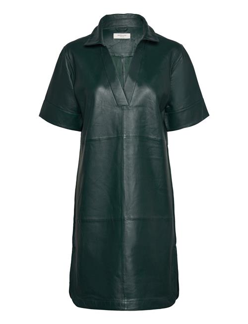 Rosemunde Leather Dress Rosemunde Green