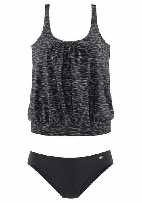 KangaROOS Tankini-overdel  sort