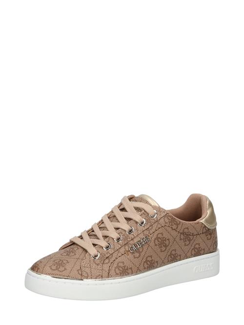 GUESS Sneaker low 'Beckie'  beige / brun