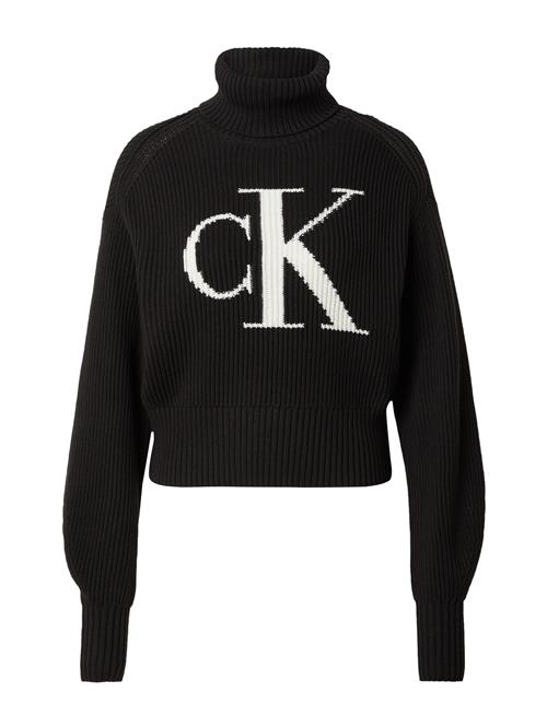 Calvin Klein Jeans Pullover  sort / hvid