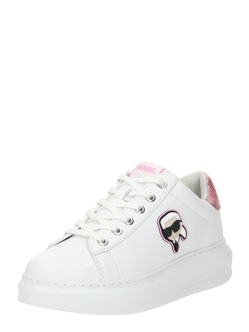 Se Karl Lagerfeld Sneaker low  lyserød / sort / hvid ved About You