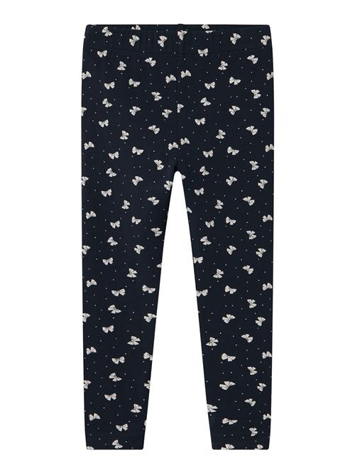 NAME IT Leggings 'NMFVIVIAN'  navy / hvid