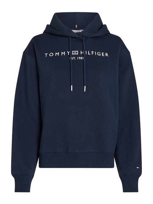 Se TOMMY HILFIGER Sweatshirt  navy / hvid ved About You