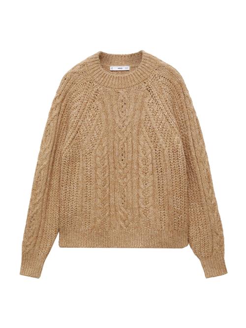 MANGO Pullover 'Solden'  lysebrun