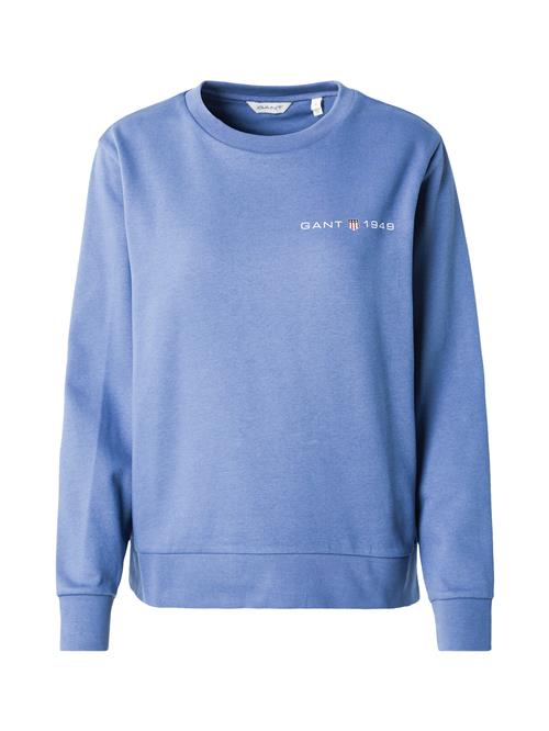 GANT Sweatshirt  indigo / hvid