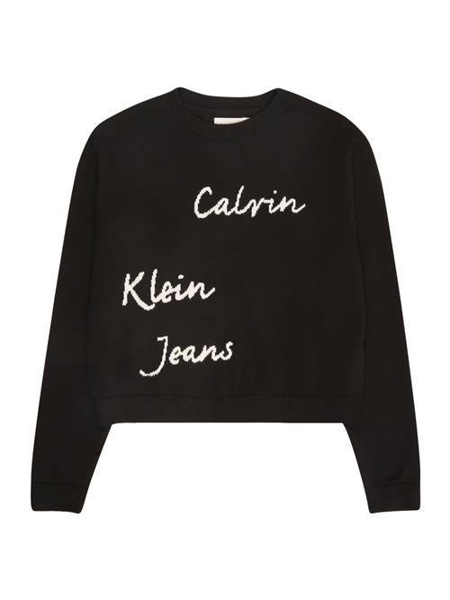 Calvin Klein Jeans Pullover  creme / sort