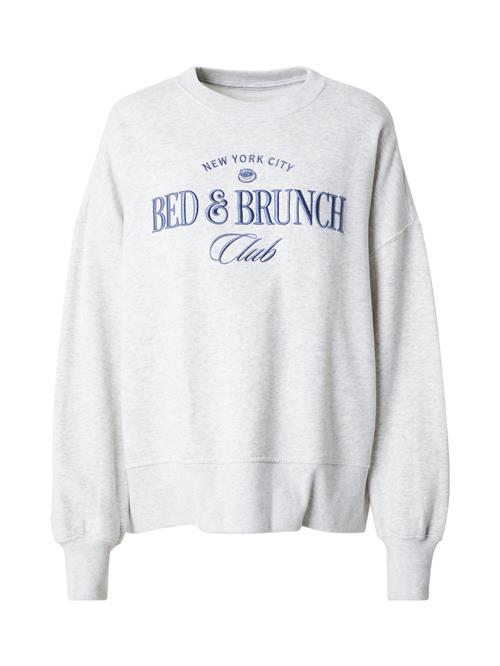 Abercrombie & Fitch Sweatshirt 'COFFEE LOUNGE'  blå / grå