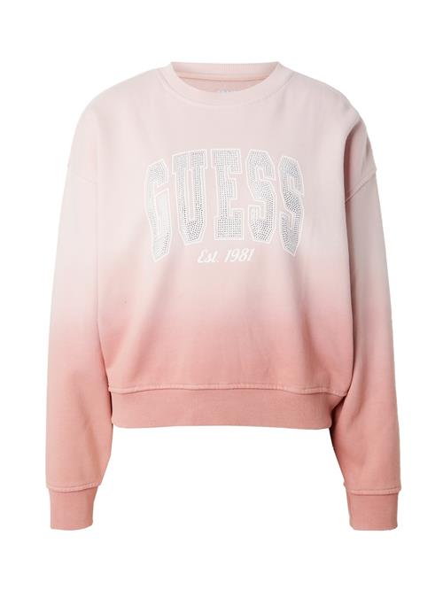 GUESS Sweatshirt  lyserød / gammelrosa / hvid