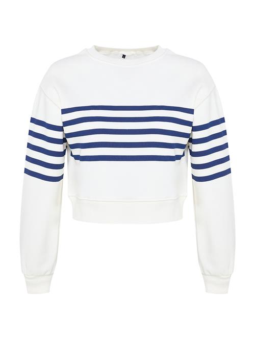 Se Trendyol Sweatshirt  ecru / marin ved About You