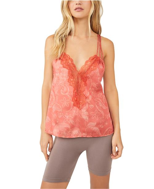 Free People Soveskorte 'Off the Coast'  orange / koral / hvid