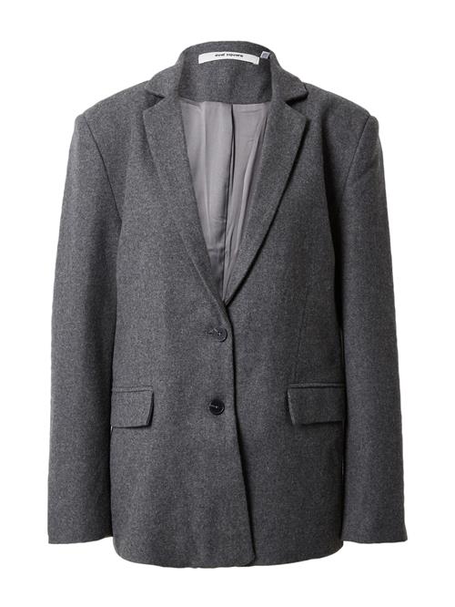 Oval Square Blazer 'What'  basalgrå