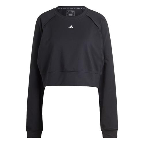 ADIDAS PERFORMANCE Sportsweatshirt 'Power'  sort / hvid