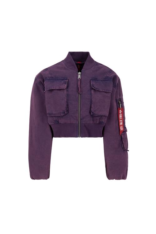 ALPHA INDUSTRIES Overgangsjakke  mørkelilla