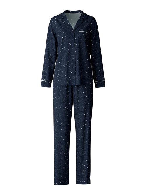 CALIDA Pyjamas  marin / hvid