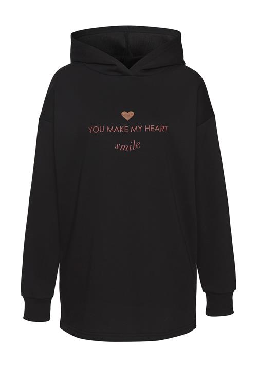 Se LASCANA Sweatshirt  rød / sort ved About You