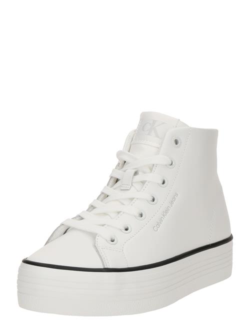 Calvin Klein Jeans Sneaker high  sort / hvid