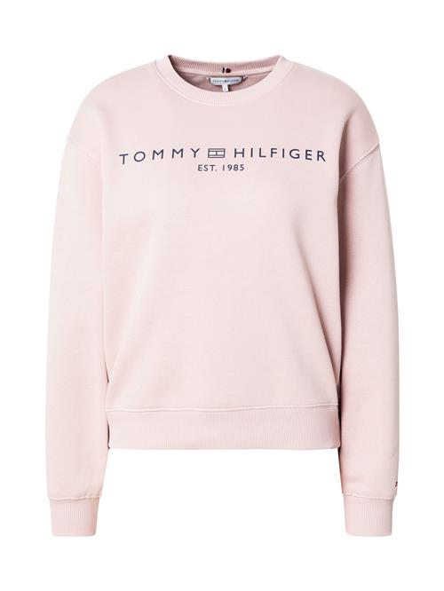 Se TOMMY HILFIGER Sweatshirt  navy / lyserød ved About You