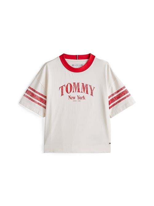 TOMMY HILFIGER Bluser & t-shirts  rød / hvid