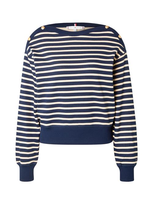 TOMMY HILFIGER Sweatshirt  marin / hvid