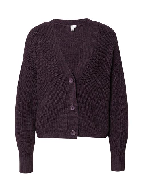 QS Cardigan  aubergine