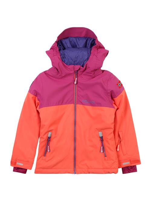 TROLLKIDS Sportsjakke 'Hallingdal'  orange / mørk pink