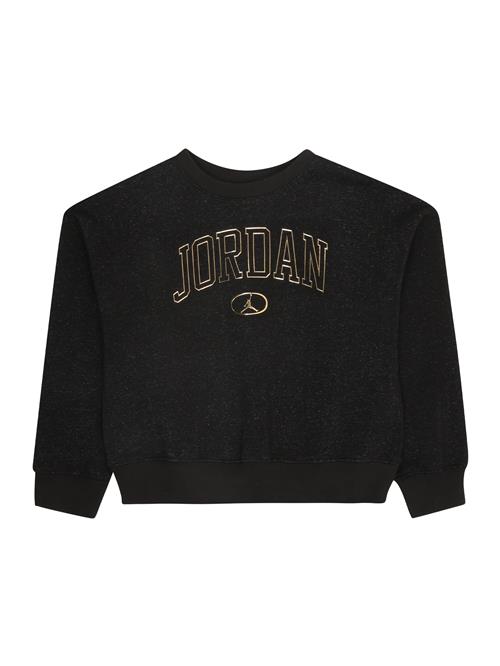 Jordan Sweatshirt  guld / sort-meleret