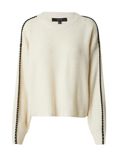 VERO MODA Pullover 'VMZORA'  beige / sort