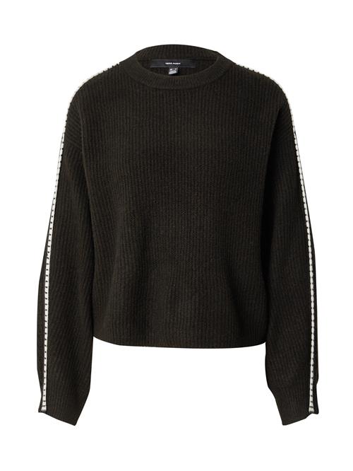 VERO MODA Pullover 'VMZora'  choko / hvid