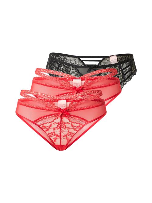 Hunkemöller Slip  rød / sort