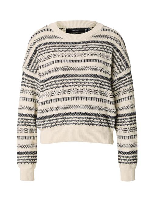 Se VERO MODA Pullover 'VMAMAZING'  ecru / sort ved About You