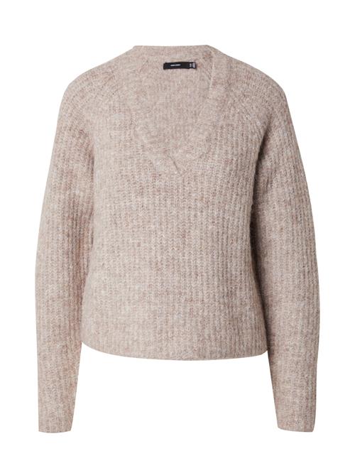 VERO MODA Pullover 'VMAwsome'  mørkebeige