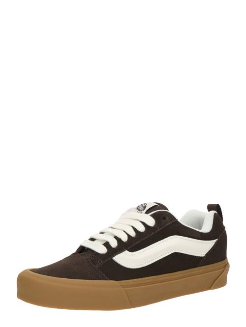 VANS Sneaker low 'Knu Skool'  mørkebrun / hvid