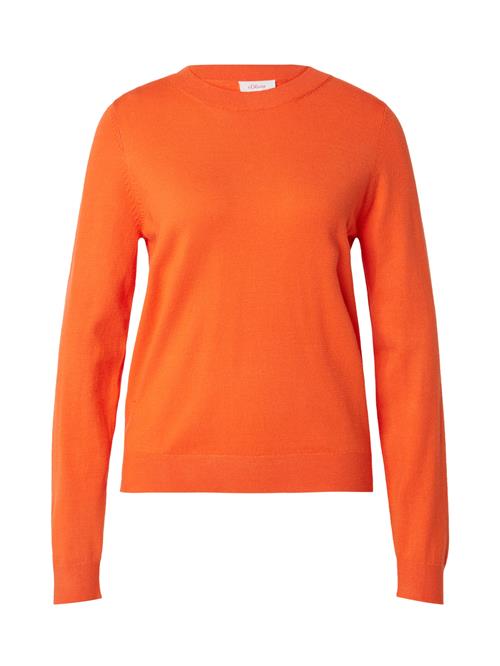 Se s.Oliver Pullover  mørkeorange ved About You