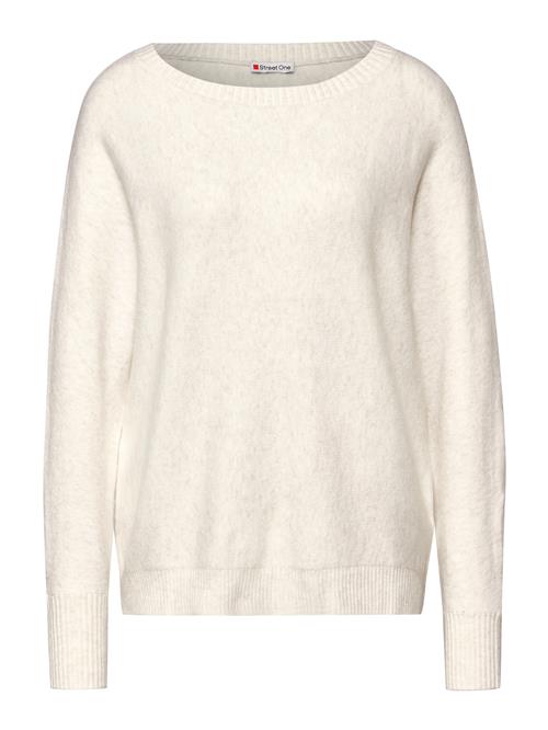 STREET ONE Pullover 'Dolman'  beige-meleret