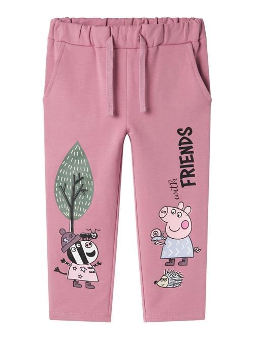 NAME IT Bukser 'Peppa Wutz'  blandingsfarvet / mørk pink