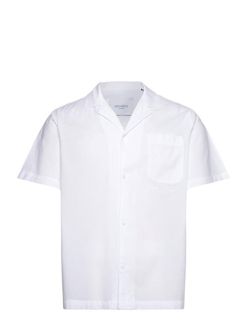 Les Deux Leland Light Oxford Ss Shirt 3.0 Les Deux White