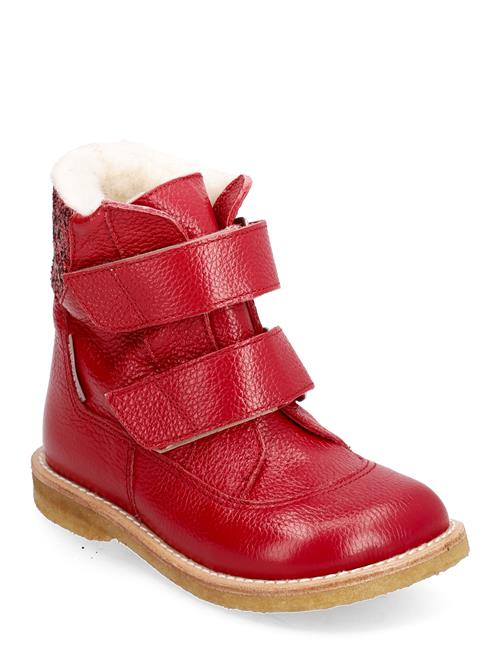 ANGULUS Boots - Flat - With Velcro ANGULUS Red