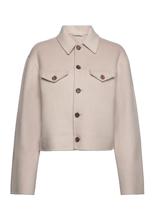 Filippa K Short Wool Cashmere Jacket Filippa K Beige