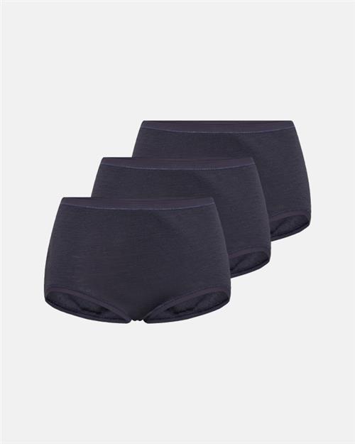 Maxi brief | 3-pack | 100 uld | grå