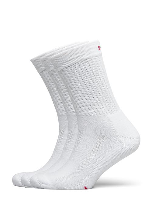 Danish Endurance Tennis Crew Socks 3-Pack Danish Endurance White