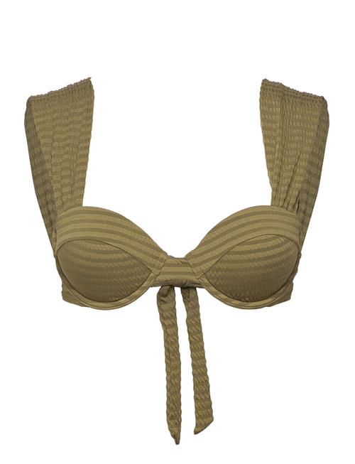 Aleah Bikini Top Malina Khaki