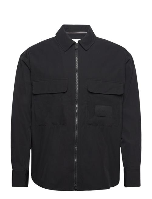 Calvin Klein Jeans Premium Essentials Zip Overshirt Calvin Klein Jeans Black