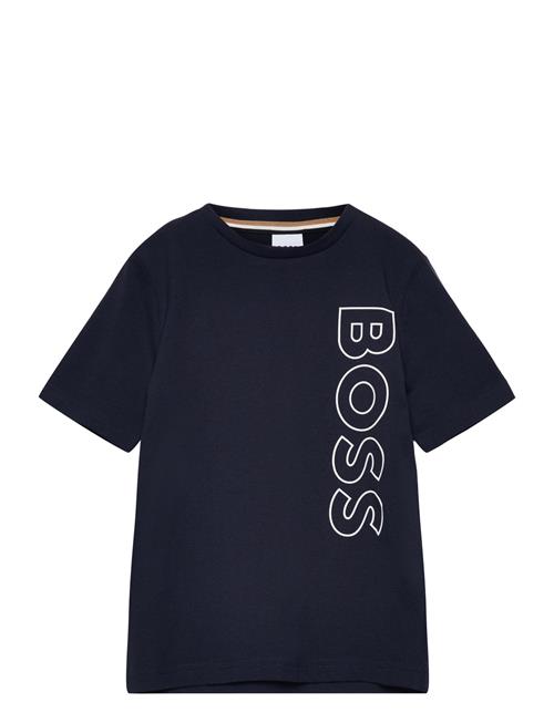 BOSS Short Sleeves Tee-Shirt BOSS Navy