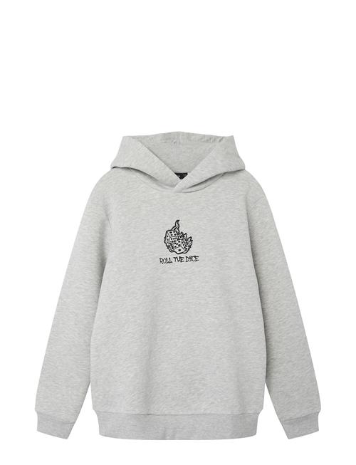 LMTD Nlmdice Ls Sweat W. Hood LMTD Grey