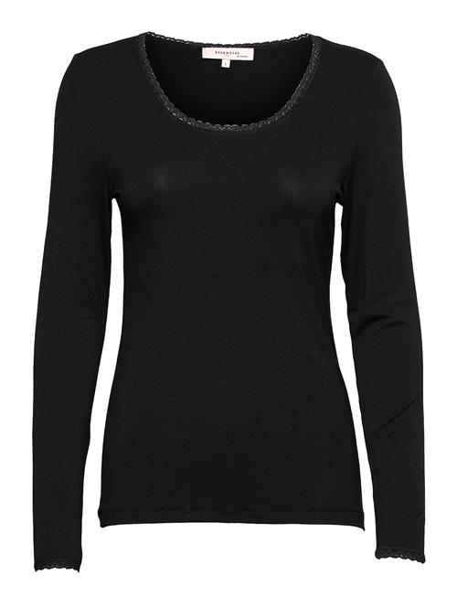 Noa Noa Almann T-Shirt Long Sleeve Noa Noa Black